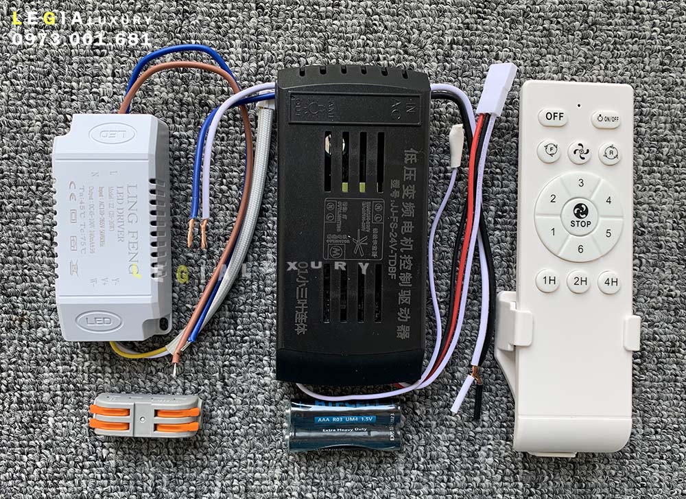 Mô tả Quạt trần chung cư mini LGFAN740 | Quạt trần cổ ngắn cho bàn ăn, phòng ngủ đẹp, nhỏ gọn 2024 - 12