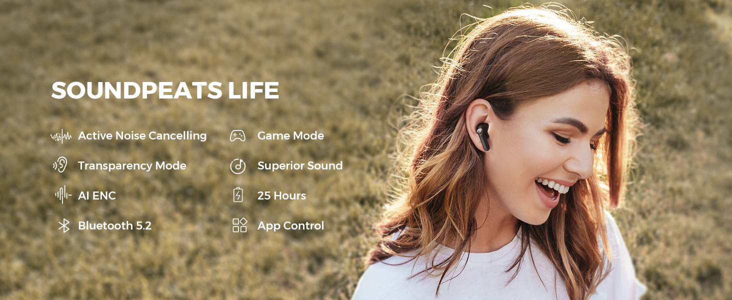 Tai nghe True Wireless SoundPEATS Life