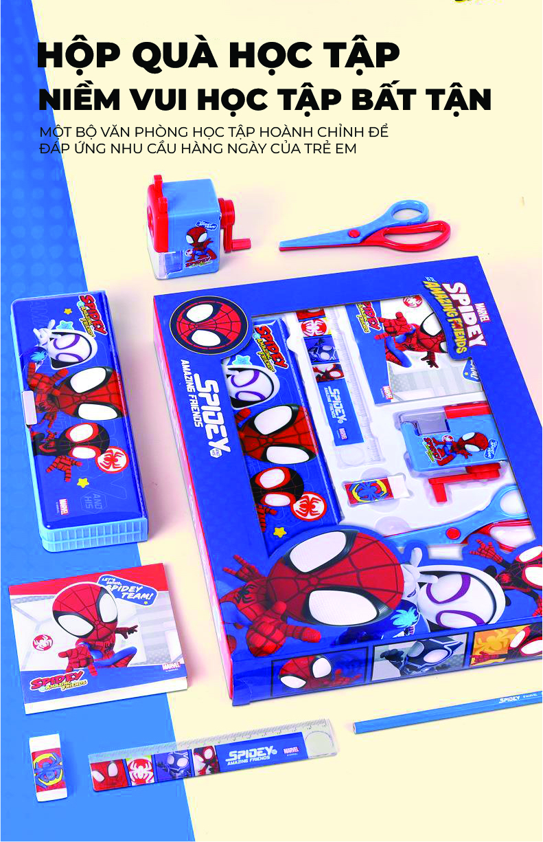Mô tả Bộ dụng cụ học tập cho bé trai bé gái 1989KIDS SHOP đi học tiểu học 7 món đáng yêu,thích hợp làm quà tặng - 5