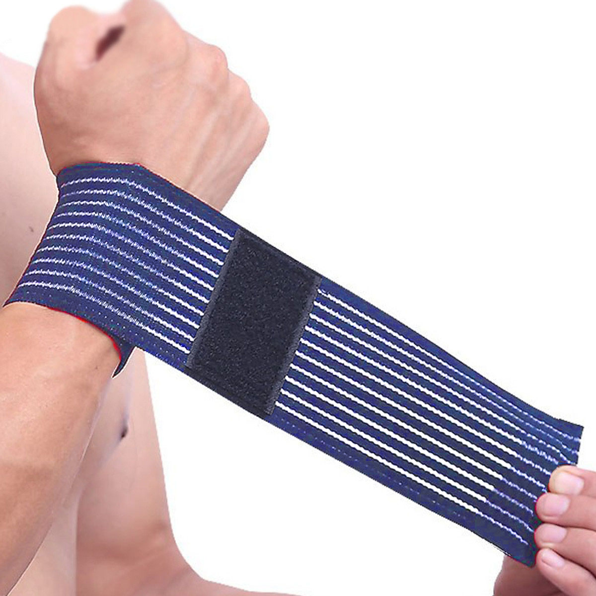 Mô tả Băng cuốn cổ tay, cuốn cổ tay tập gym Rhino 1535, nhiều màu, trợ lực và giảm chấn thương - 2