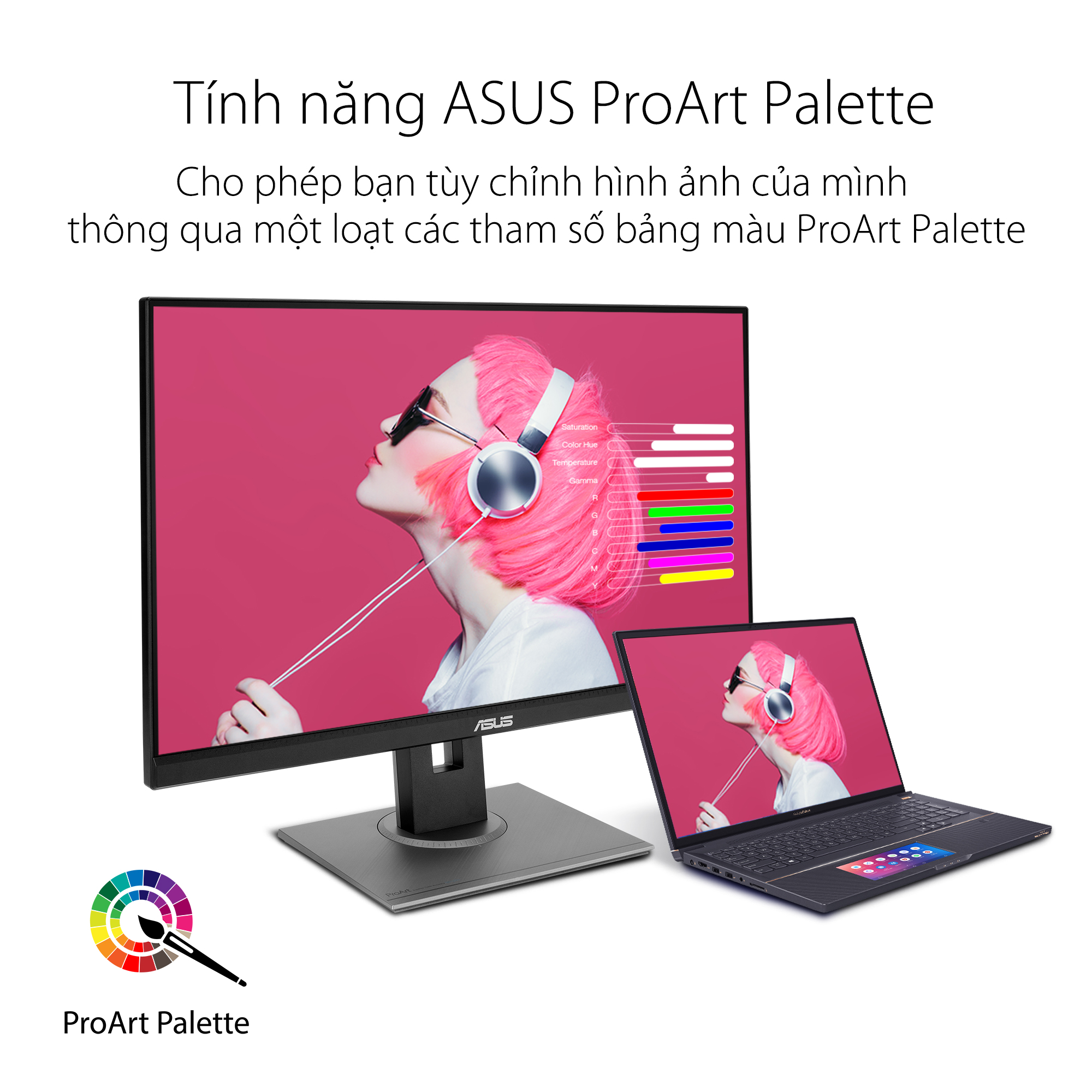 Mô tả Màn Hình Chuyên Đồ Họa ASUS ProArt PA278QV 27" 2K IPS 100% sRGB 100% Rec. 709 BẢO HÀNH 36 THÁNG - 4