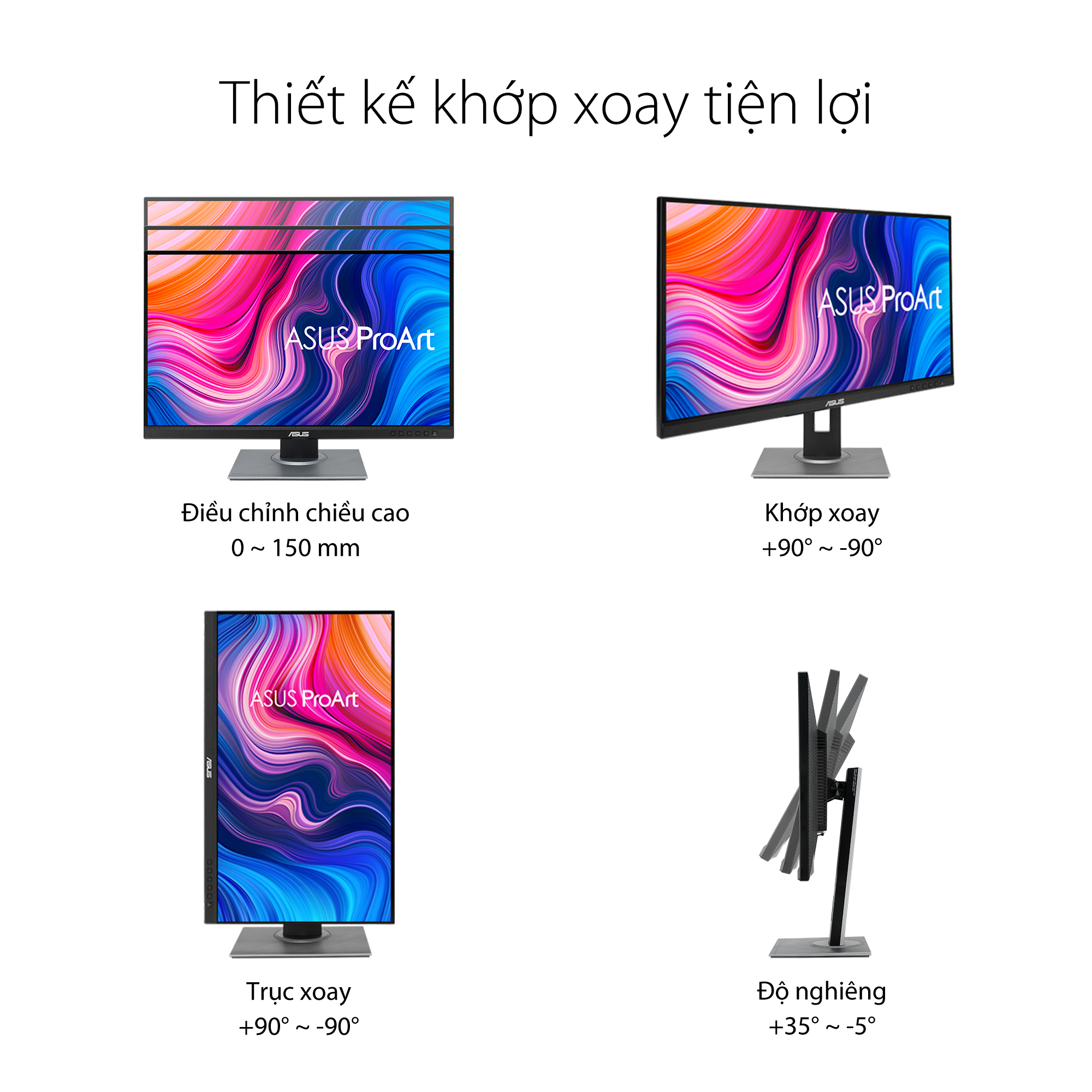 Mô tả Màn Hình Chuyên Đồ Họa ASUS ProArt PA278QV 27" 2K IPS 100% sRGB 100% Rec. 709 BẢO HÀNH 36 THÁNG - 6