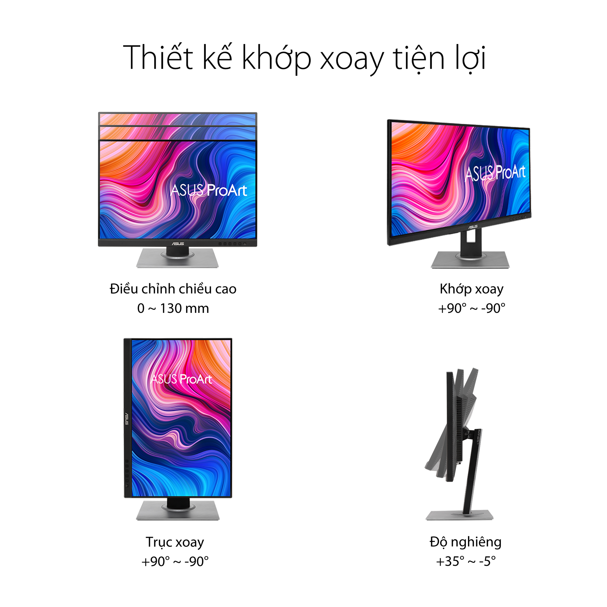 Mô tả Màn Hình Chuyên Đồ Họa ASUS ProArt PA248QV 24.1 inch | WUXGA 1920X1200 | IPS | 75Hz | 5ms | VRR | LOA BẢO HÀNH 3 NĂM - 5