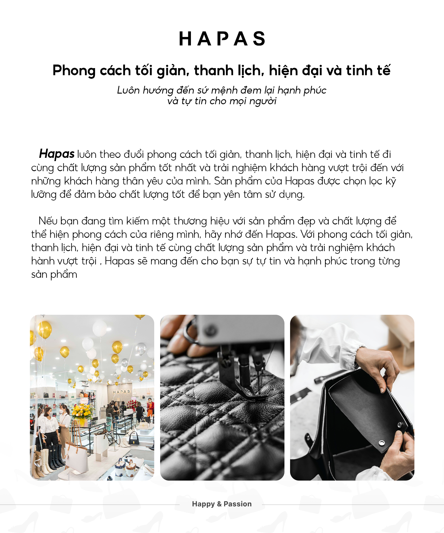 Mô tả Túi Xách Nữ Cầm Tay Ayona Da Mịn Sz 19 HAPAS - TXT19374 - 6