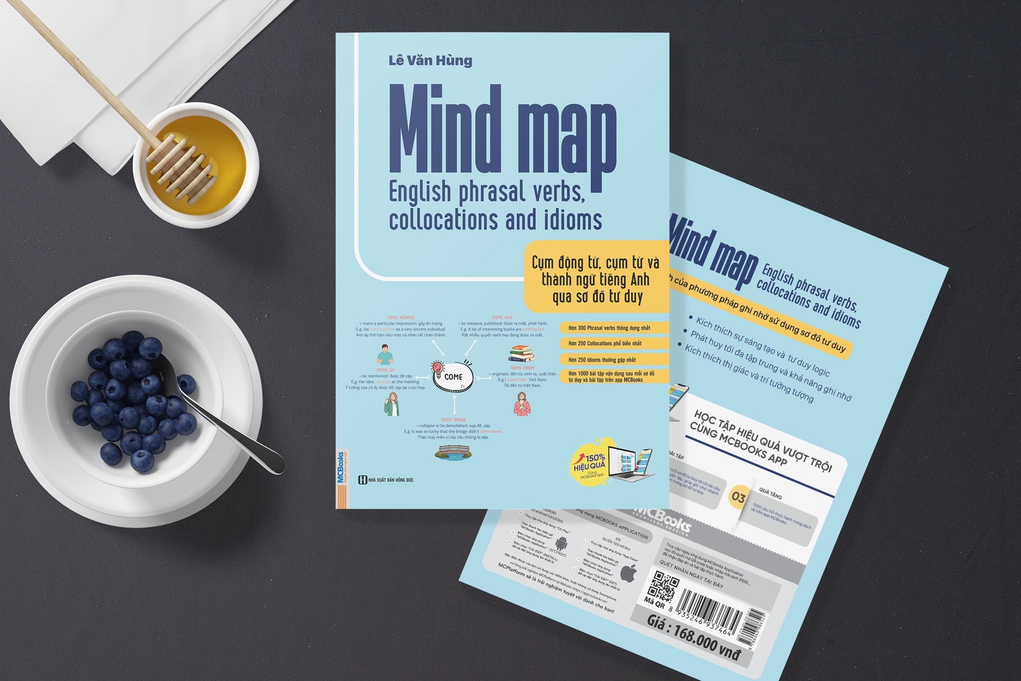 Sách - Mind Map English phrasal verbs, collocations and idioms - Cụm ...