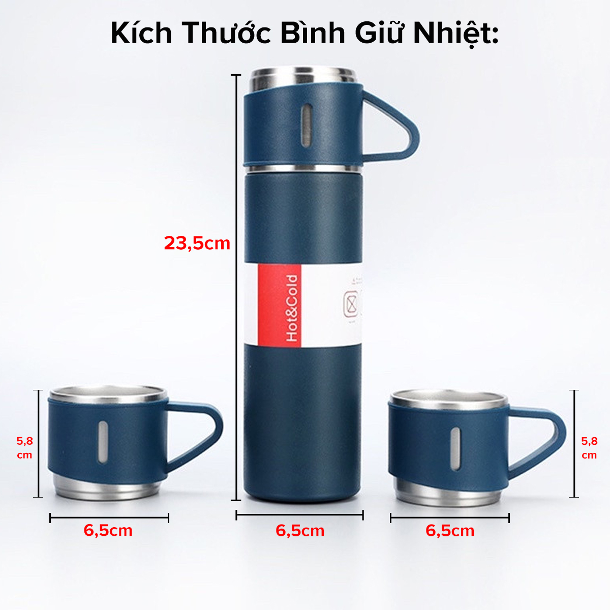 Mô tả Bình Giữ Nhiệt 500ml Tặng Kèm 2 Cốc – Chọn Màu – Có Nút Nhấn Uống Trực Tiếp Kèm Hộp Quà Tặng Sang Trọng Hãng Amalife - 3