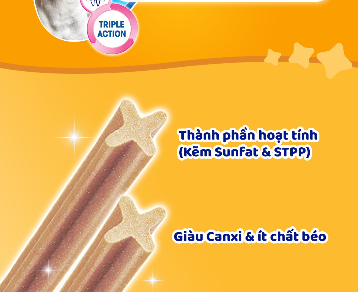 Mô tả Bánh Xương Chăm Sóc Răng cho Chó Trung PEDIGREE Dentastix (3 Túi, 98g) - 3