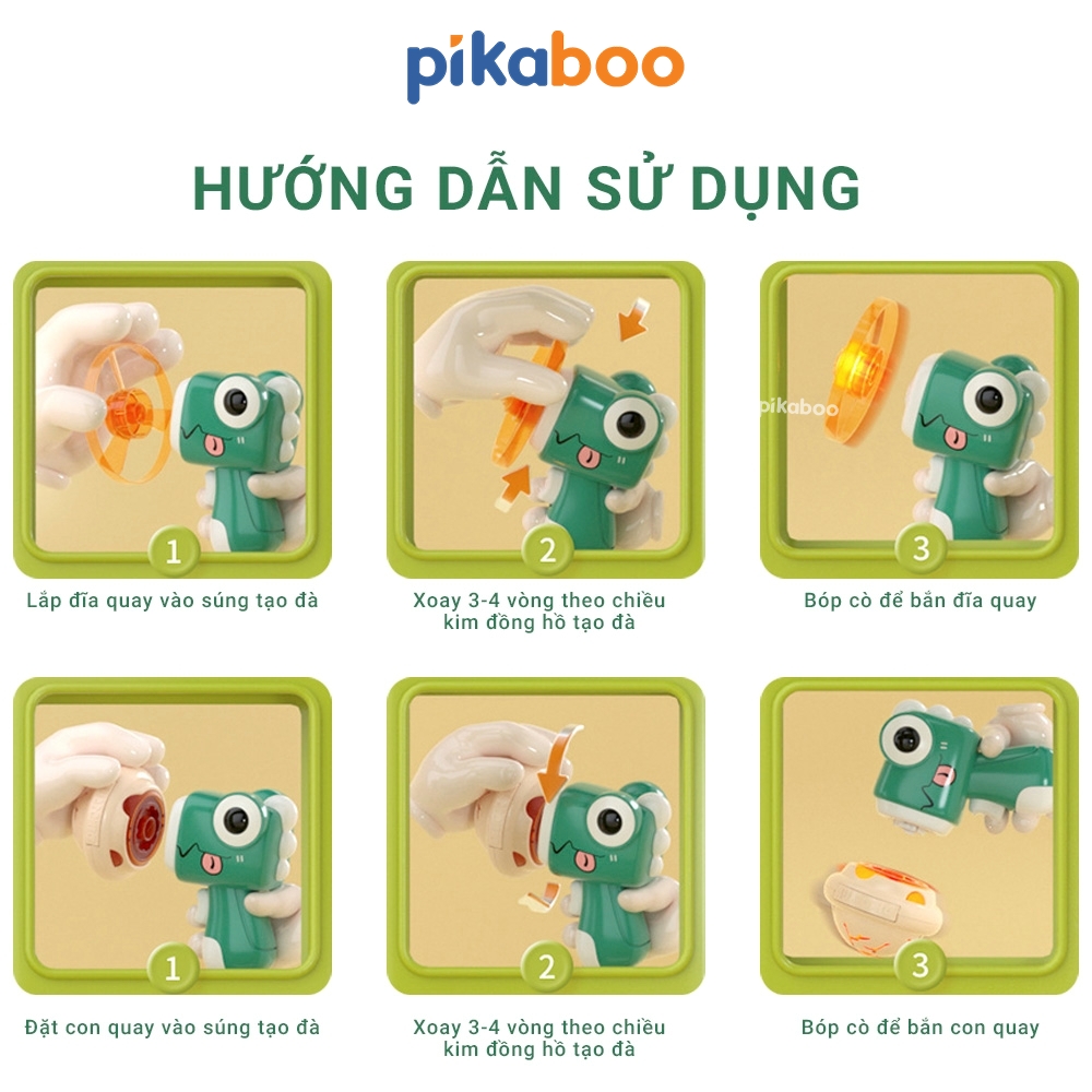 Con quay phát sáng Pikaboo