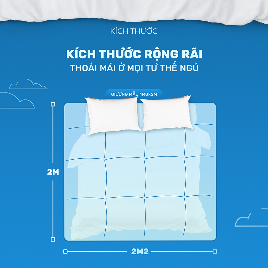 Chất liệu ruột chăn CHUMY