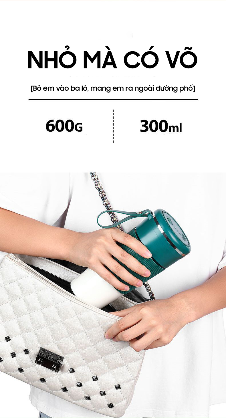 Máy xay sinh tố Jiashi DELADEP cốc thủy tinh