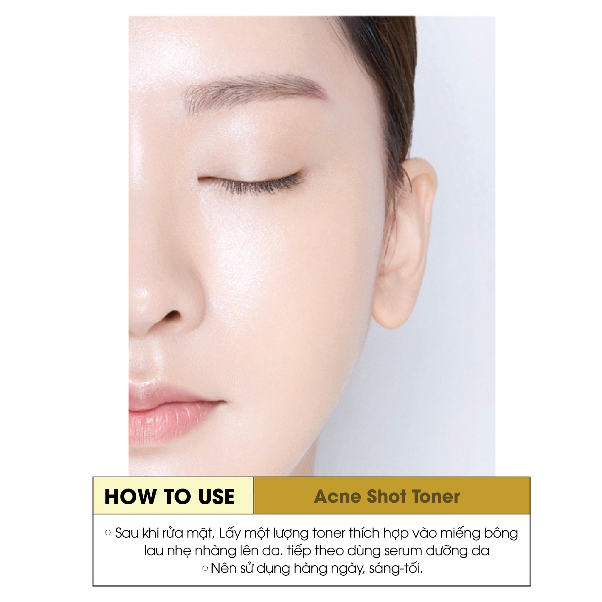 Mô tả Toner Cho Da Mụn Và Nhạy Cảm AMPLE:N Acne Shot Toner 220ml - 4