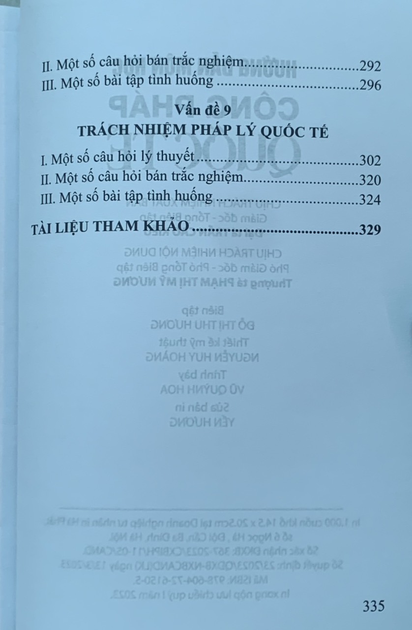 Mô tả Sách- Hướng dẫn môn học công pháp quốc tế - 4