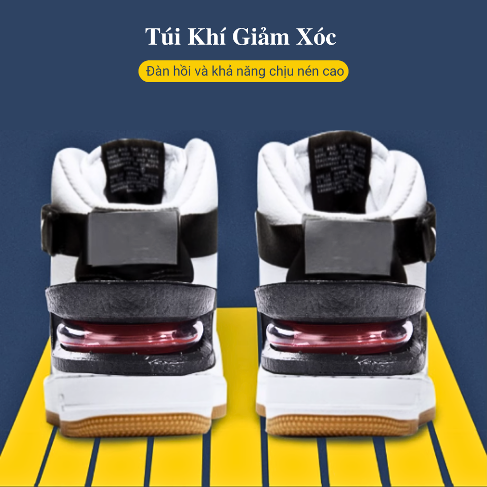 Mô tả Lót Giày Tăng Chiều Cao Đệm Khí VISIBLE - AIR MINSU M5502 Miếng Độn Gót Nâng Đế Giày Tây, Thể Thao Nam Nữ Tháo Rời Được - 10