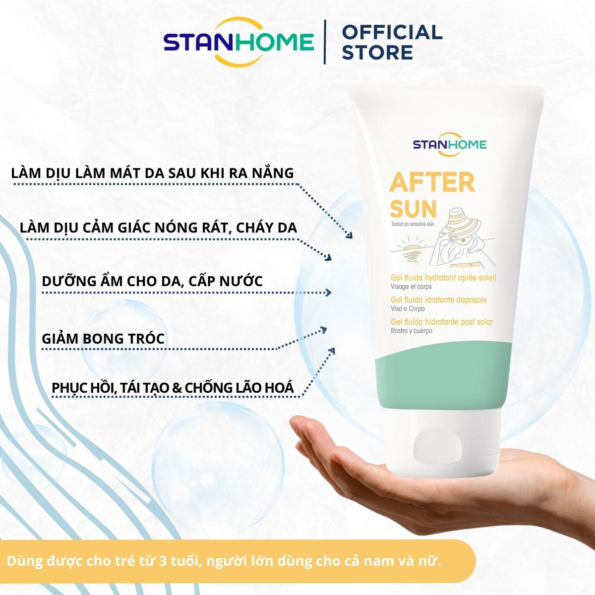 Mô tả Kem Dưỡng Phục Hồi Da Sau Khi Ra Nắng STANHOME After Sun Extra Chống Lão Hóa Da Nhạy Cảm 150ML - 1