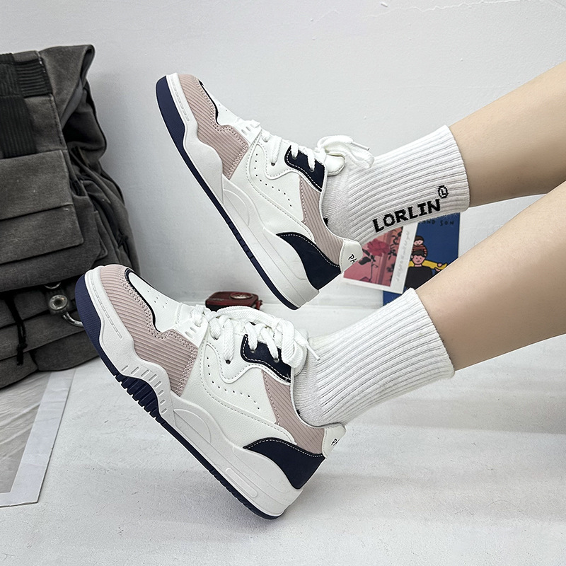 Mô tả Giày Sneaker Nữ Đế Bằng MEELY Phối Màu Trẻ Trung, Cá Tính, Năng Động - N94 - 5