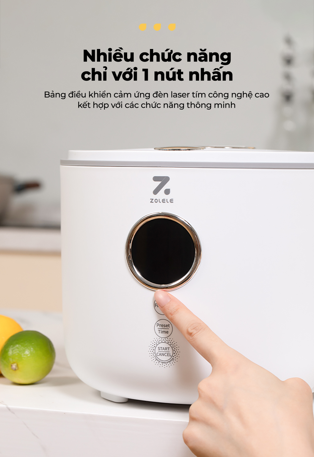 Nồi cơm điện ZOLELE RC201 2L