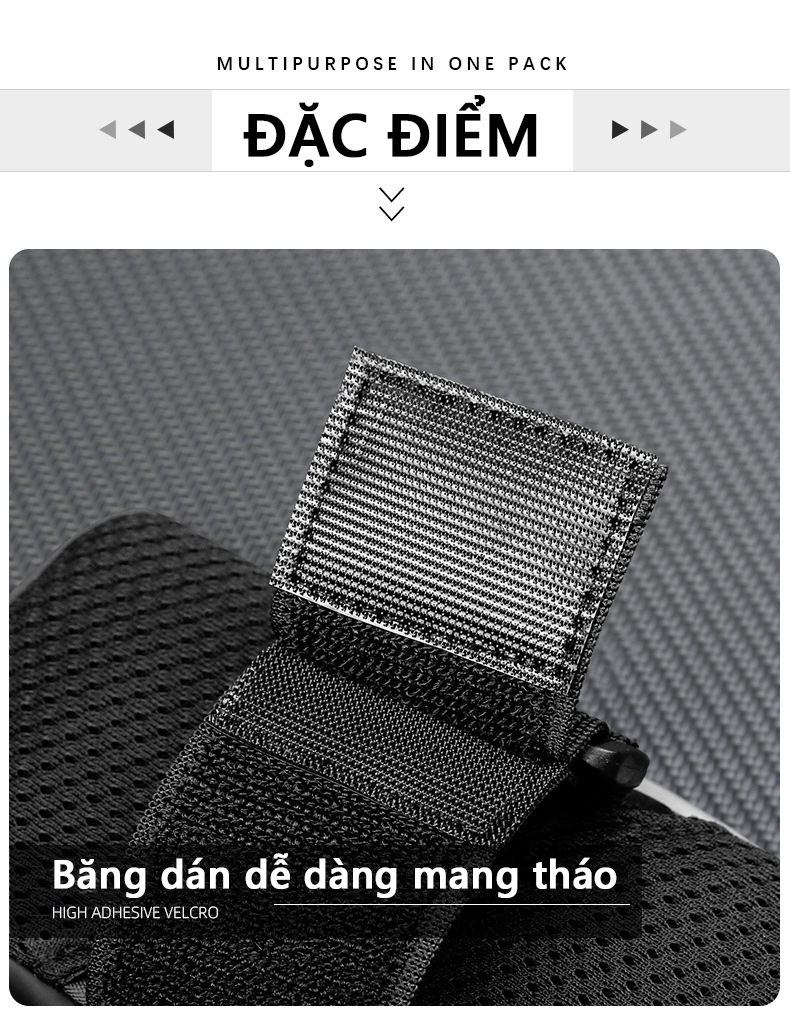 Mô tả Túi Thể Thao Bảo Hành 12 Tháng Túi Chạy Bộ Đa Năng Chống Thấm Sức Chứa Lớn Và Thoáng Khí Cleacco TTT Boro Sport - 7