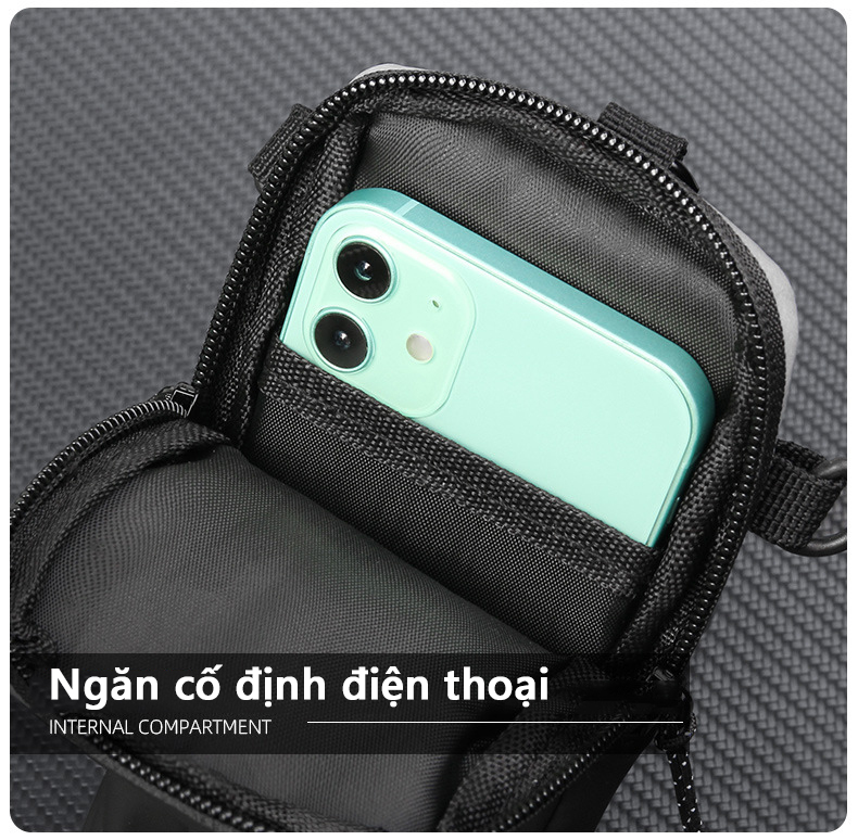 Mô tả Túi Thể Thao Bảo Hành 12 Tháng Túi Chạy Bộ Đa Năng Chống Thấm Sức Chứa Lớn Và Thoáng Khí Cleacco TTT Boro Sport - 8