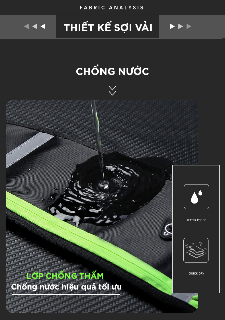 Mô tả Túi Đeo Chạy Bộ Bảo Hành 12 Tháng Đai Chạy Bộ Thể Thao Có Độ Chống Nước Cao Ngăn Đựng Chai Nước Cleacco DCBPQ Boro Sport - 5
