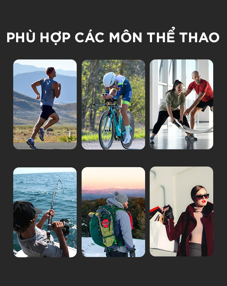 Mô tả Túi Đeo Chạy Bộ Bảo Hành 12 Tháng Đai Chạy Bộ Thể Thao Có Độ Chống Nước Cao Ngăn Đựng Chai Nước Cleacco DCBPQ Boro Sport - 11