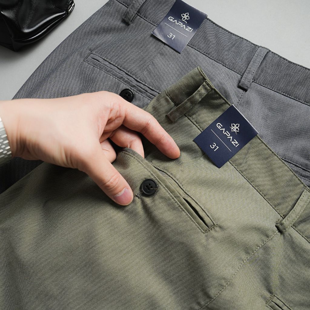 Mô tả Quần short kaki nam Gapazi chất liệu vải mềm mát, bền màu hạn chế nhăn nhàu, form đứng, năng động, thoải mái GQS.001-002 - 3
