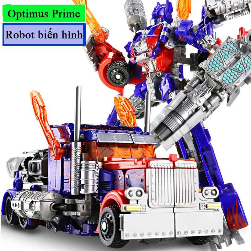 Mô tả Đồ chơi robot biến hình Transformer Optimus Blumbee KAVY chất liệu hợp kim và nhựa, kích thước lớn - 1