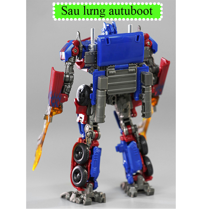 Mô tả Đồ chơi robot biến hình Transformer Optimus Blumbee KAVY chất liệu hợp kim và nhựa, kích thước lớn - 7