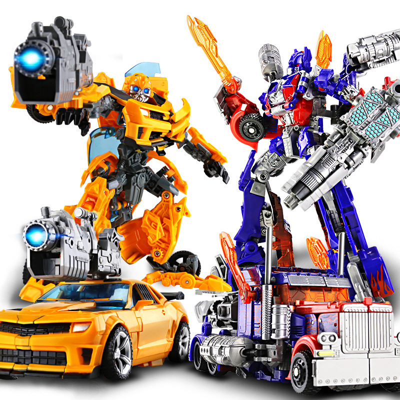 Mô tả Đồ chơi robot biến hình Transformer Optimus Blumbee KAVY chất liệu hợp kim và nhựa, kích thước lớn - 9