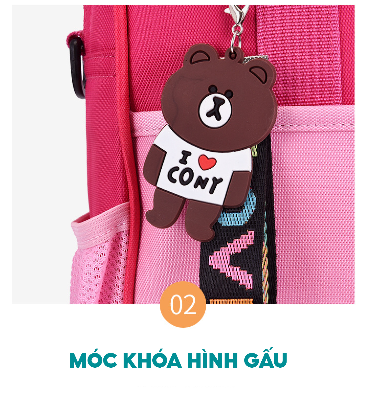 Mô tả Túi xách cho bé đi học thêm đeo chéo và đeo balo 1989KIDS SHOP đựng đồ dùng sách vở phù hợp nhất cho bé cấp 1 - 7