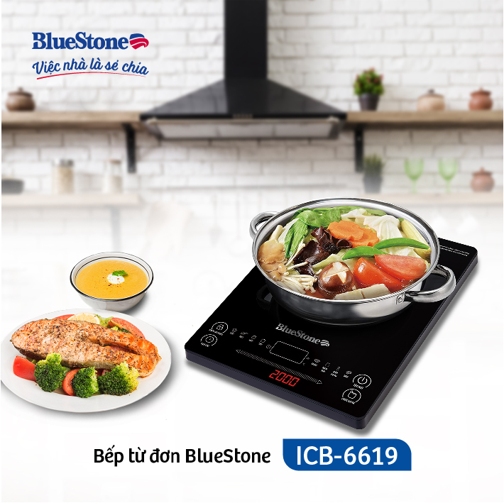 Mô tả Bếp Từ Đơn BlueStone ICB-6619 - 2000W - 5