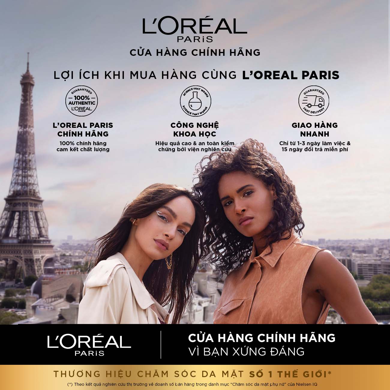 Mô tả Nước tẩy trang và làm sạch sâu 3-in-1 L'Oreal Paris  Micellar Water 400ml - 10