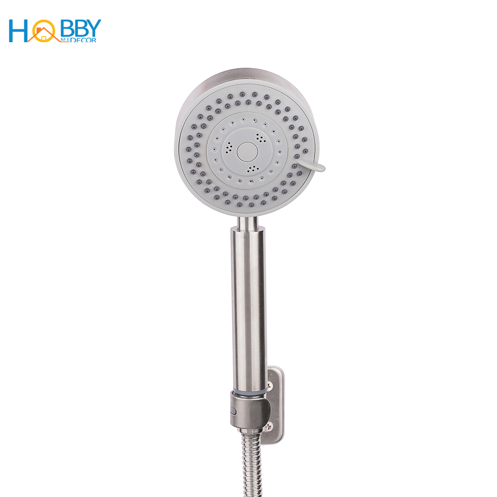 Mô tả Vòi hoa sen cầm tay 5 chế độ inox 304 có dây sen Hobby Home Decor BST1 - 2