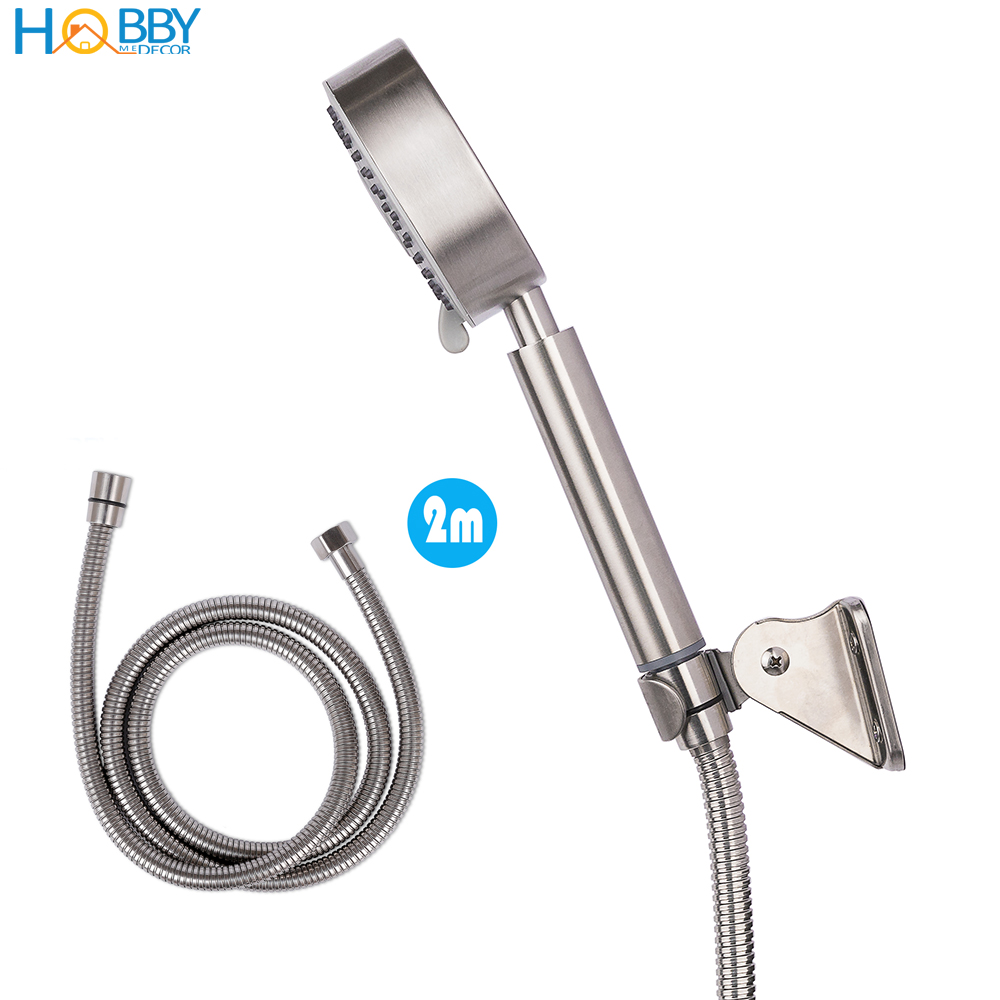 Mô tả Vòi hoa sen cầm tay 5 chế độ inox 304 có dây sen Hobby Home Decor BST1 - 5