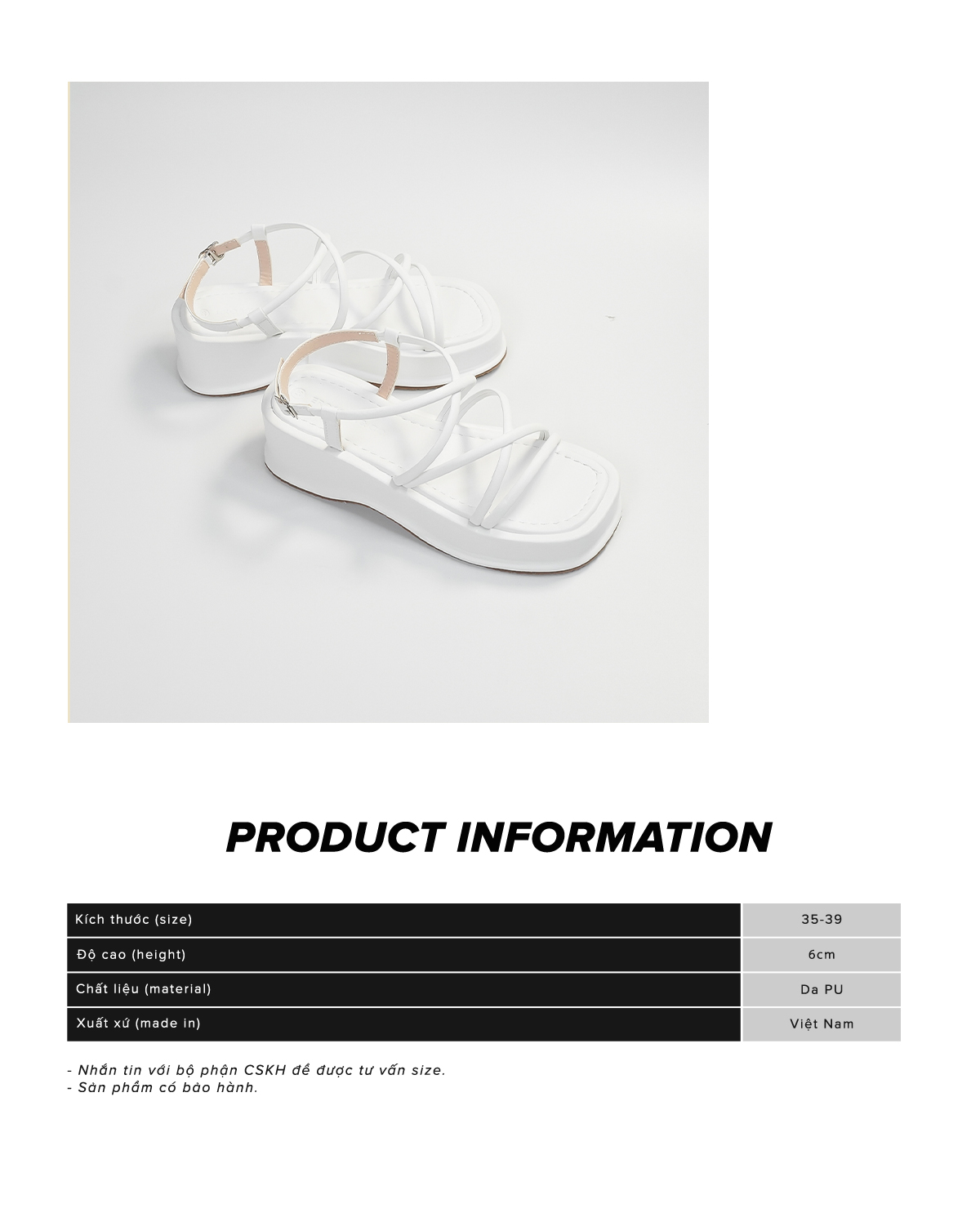 Mô tả Erosska - Giày sandal nữ đế xuồng phối dây quai mảnh thiết kế basic màu nude cao 6cm - SB014 - 5