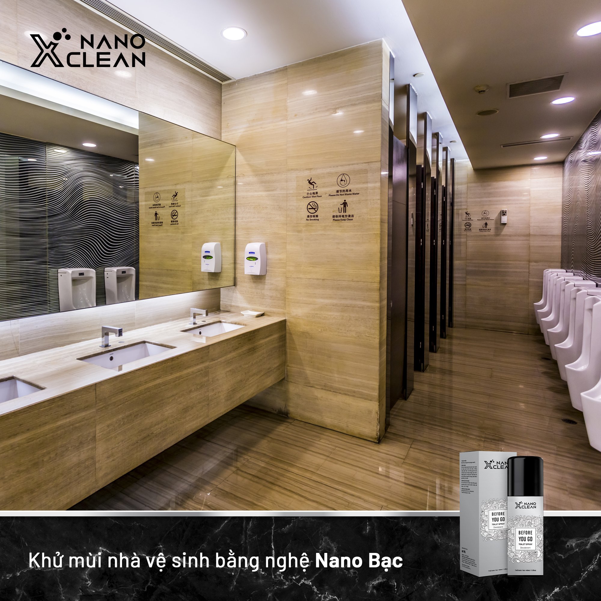Mô tả CHAI XỊT DIỆT KHUẨN KHỬ MÙI BỒN CẦU TOILET NHÀ VỆ SINH 40ML-NANO XCLEAN TOILET SPRAY- AHT CORP (AHTC) - 8
