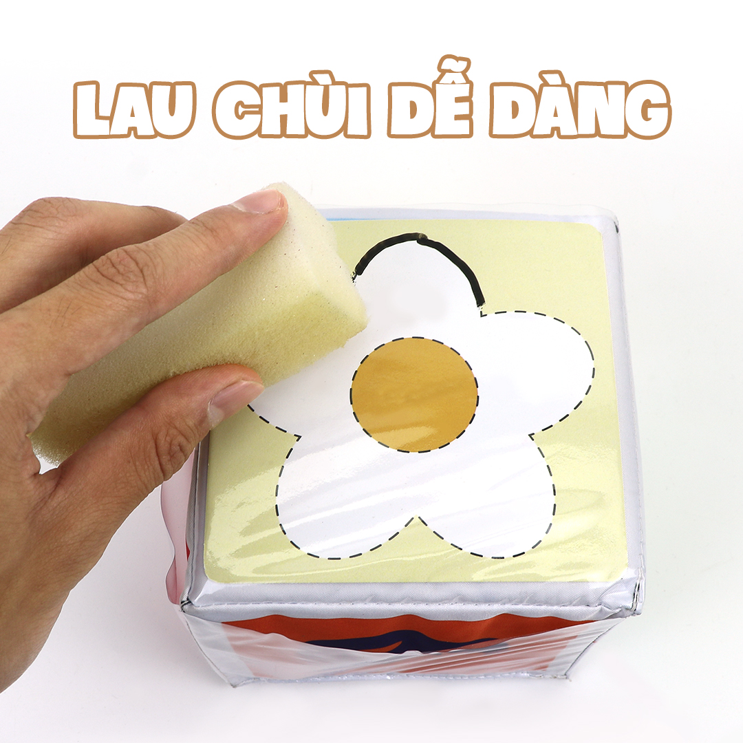 Xí ngầu vải PiPoVietnam cho bé
