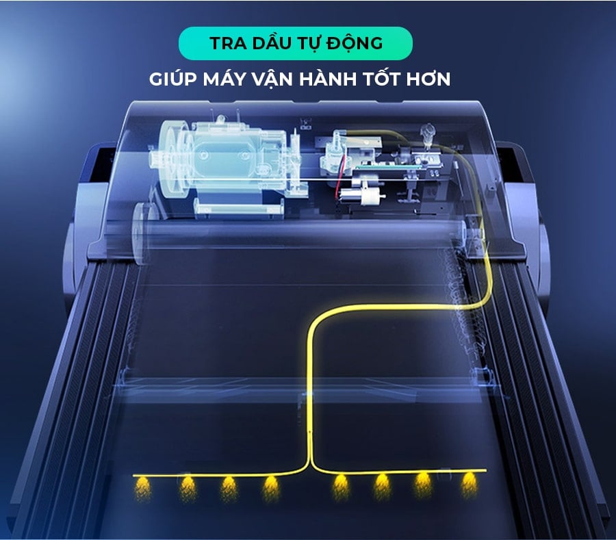 Mô tả CHỈ GIAO MIỀN BẮC I Máy chạy bộ KINGSPORT BK-8000 đa năng, thảm chạy rộng chống trơn, kèm đai massage và thanh gập bụng - 5