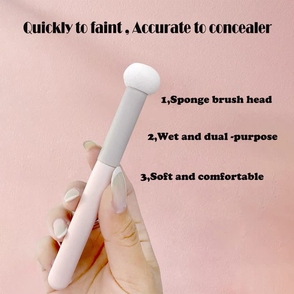 Cọ trang điểm mút xốp, Cọ che khuyết điểm Sponge cho nữ hình nấm, Hồng ...
