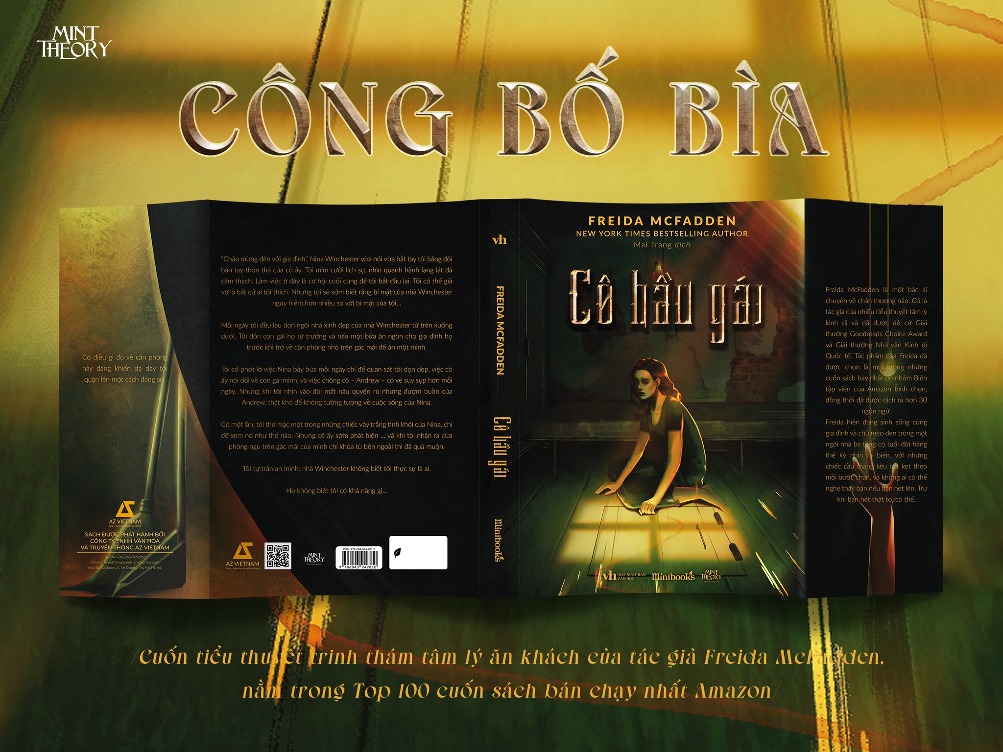 Mô tả Sách - Tiểu Thuyết Trinh Thám - Cô hầu Gái - Freida McFadden - 1
