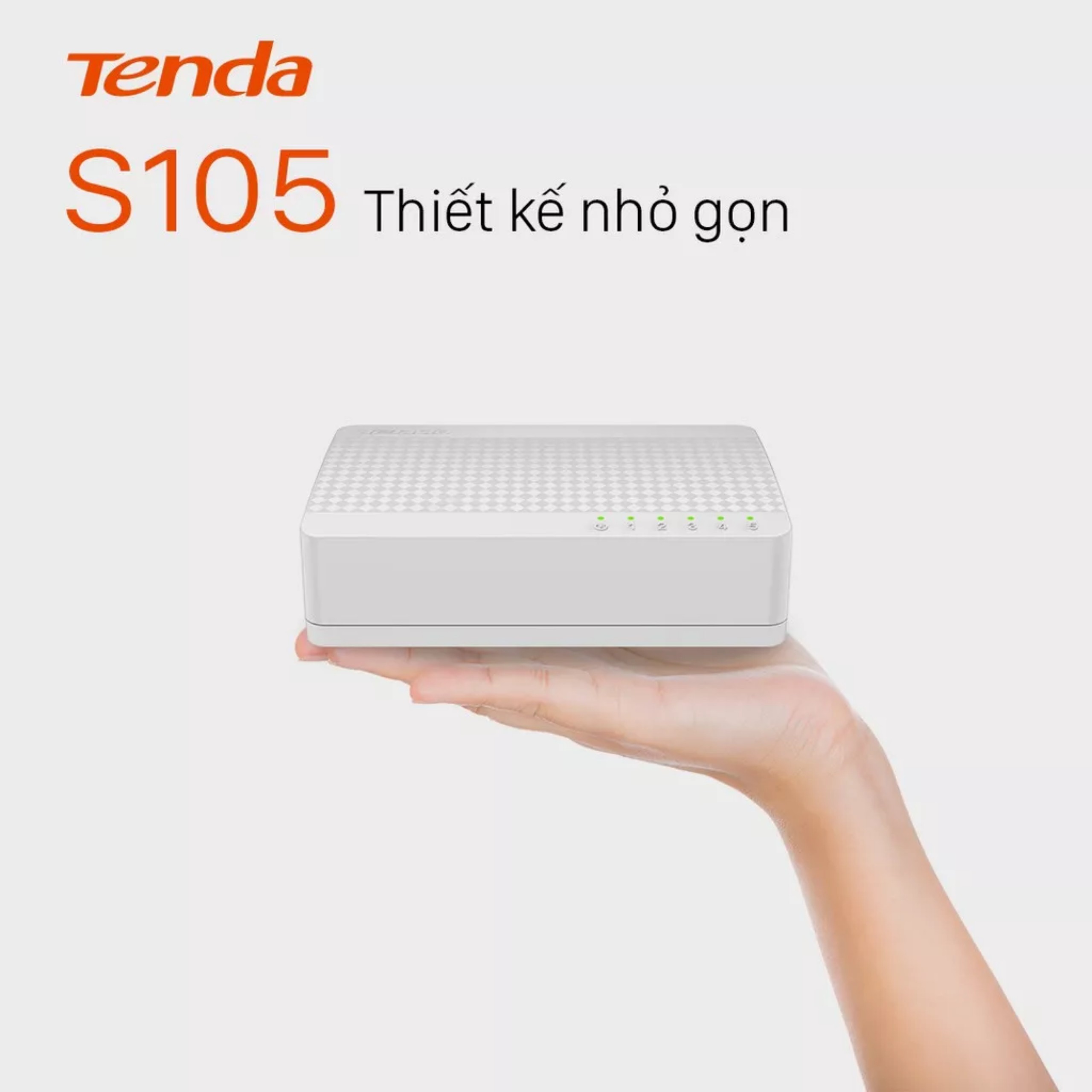 Bộ chia mạng Switch S105 5 cổng Ethernet Tenda - Hãng Chính Hãng, Bảo ...