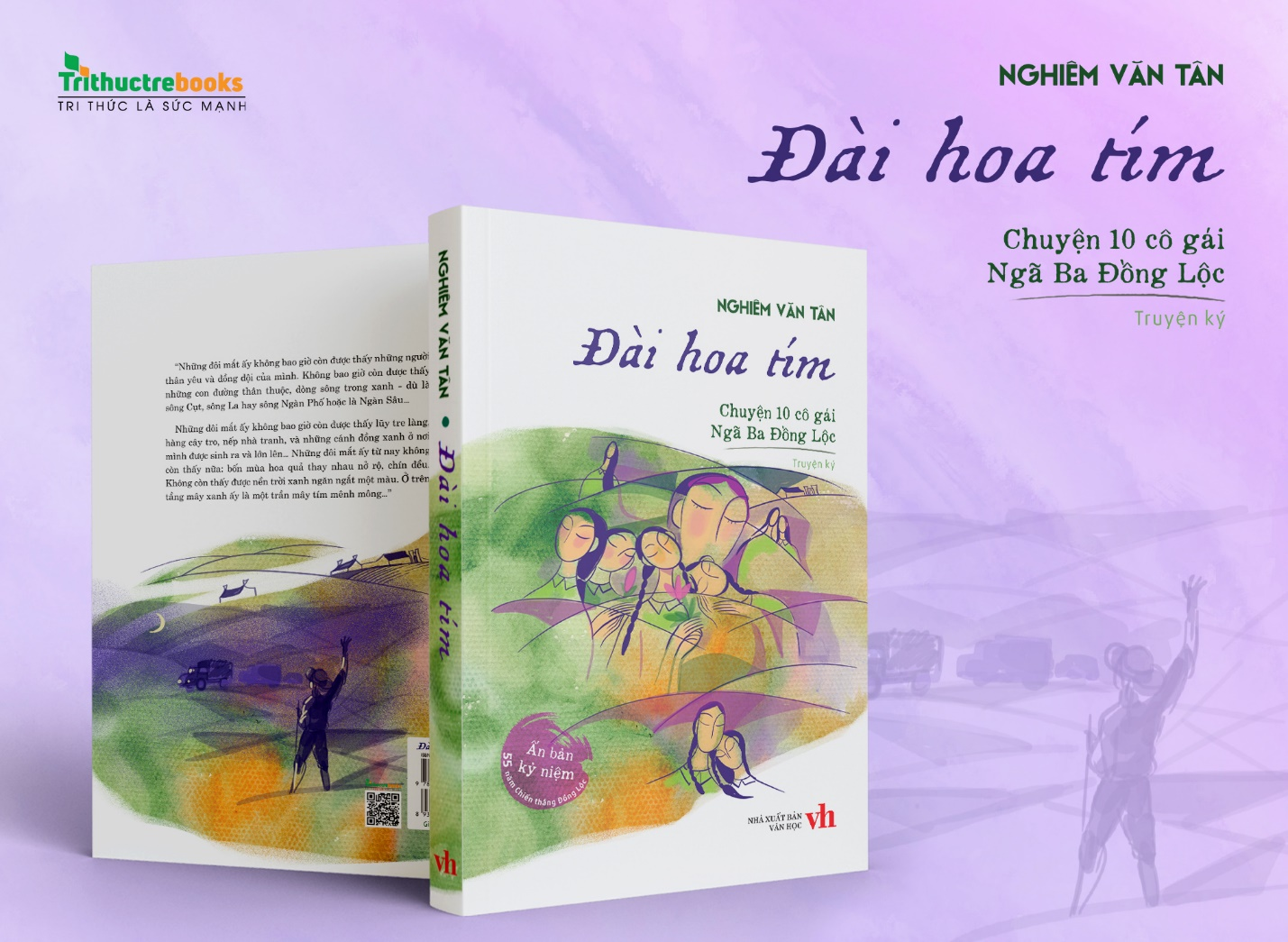 Mô tả Sách Đài hoa tím - Chuyện 10 cô gái Ngã Ba Đồng Lộc - 1