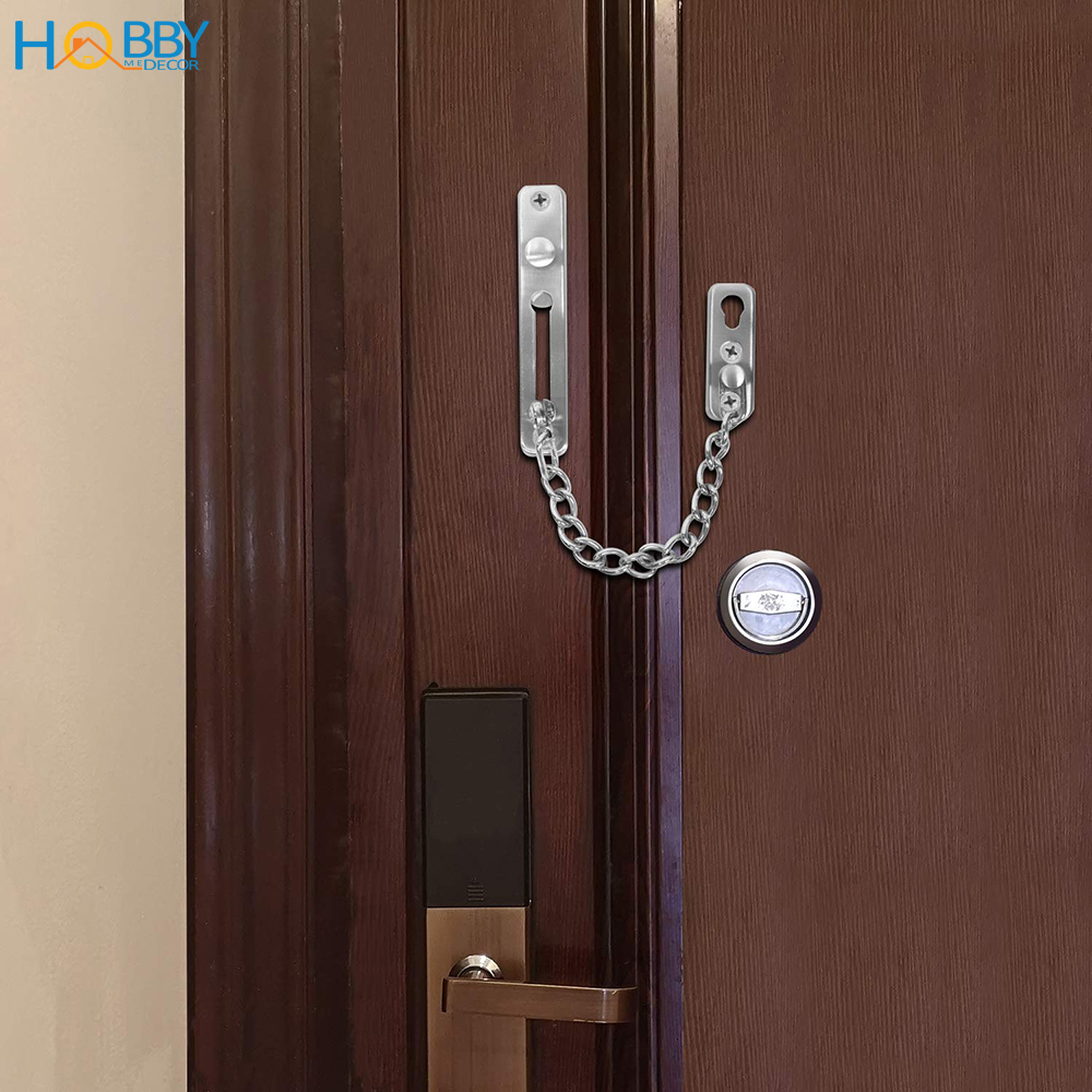 Mô tả Chốt cửa dây xích an toàn cho phòng ngủ inox 304 HOBBY Home Decor KLC - 3