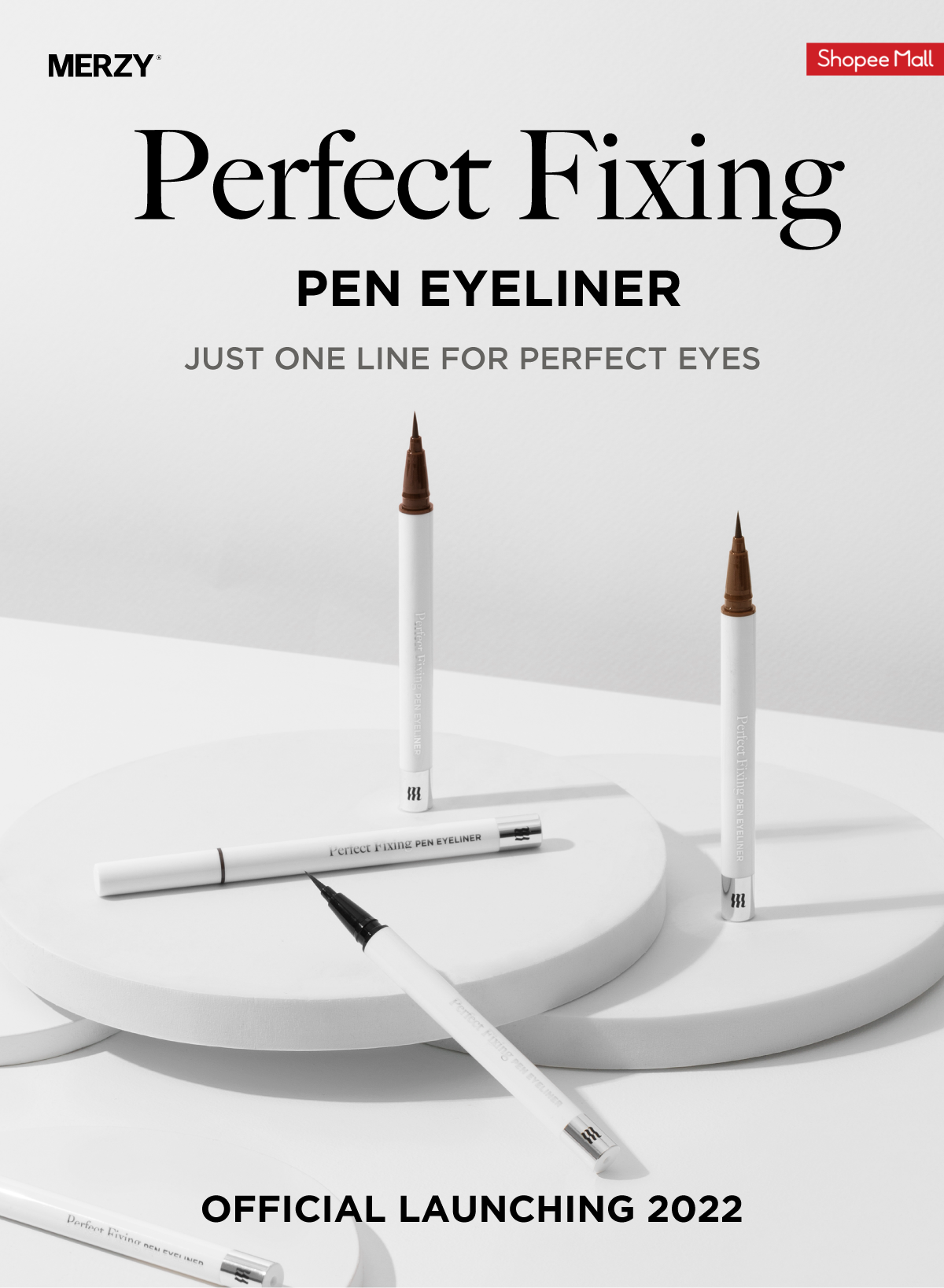Mô tả Bút kẻ mắt siêu mảnh, chống lem, lâu trôi Merzy Another Me The First Pen Eyeliner 0,5g - 1