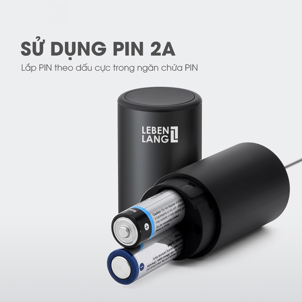 Hướng dẫn sử dụng máy đánh bọt Lebenlang