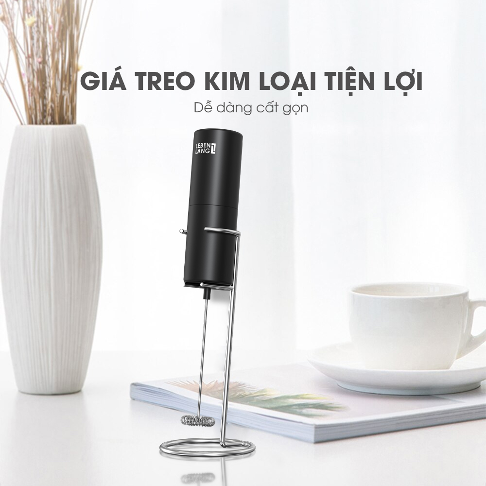 Lưu ý khi dùng máy đánh bọt Lebenlang
