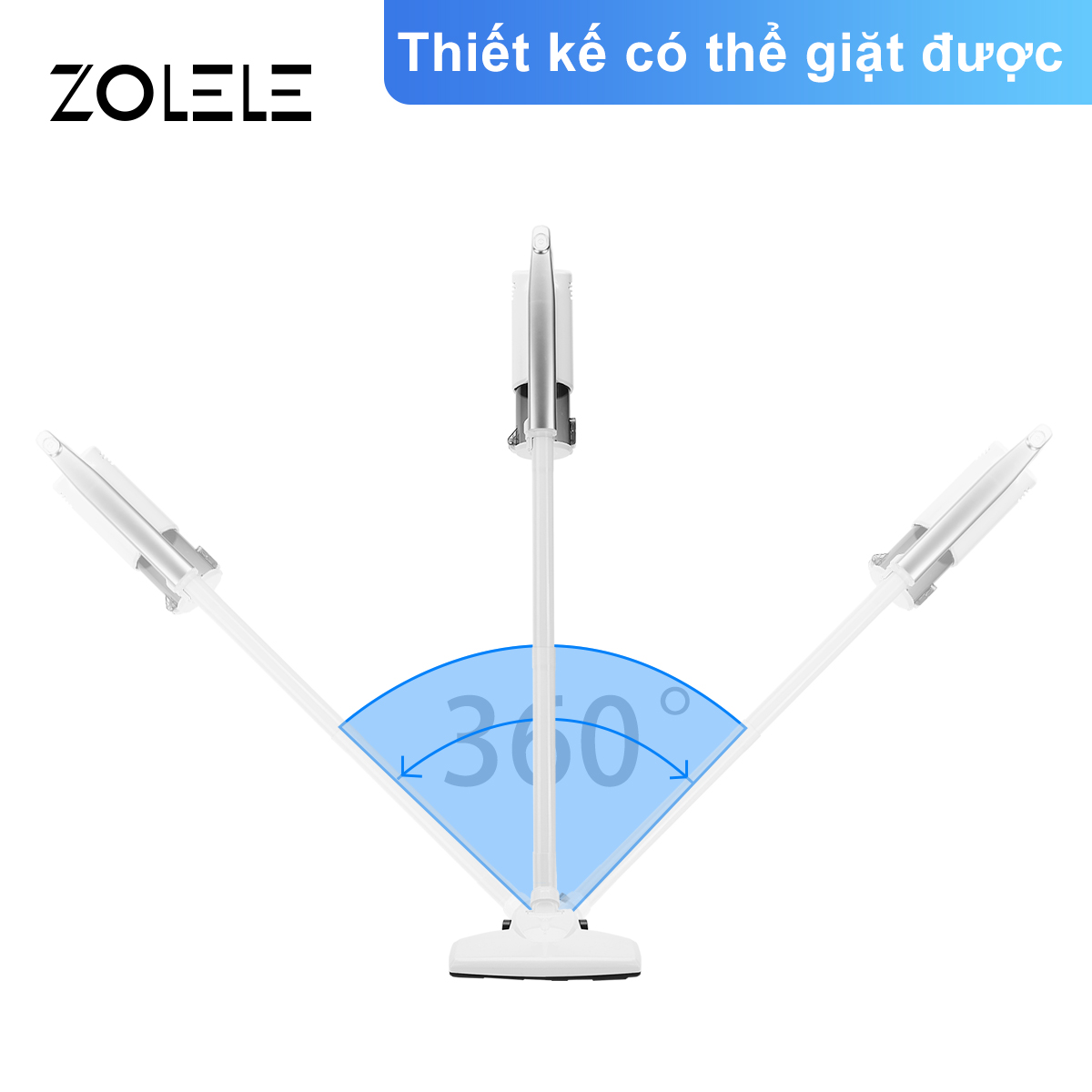 Mô tả Máy hút bụi đa chức năng ZOLELE Công suất mạnh 600W 13000PA  ZE002 - Chính hãng - 3