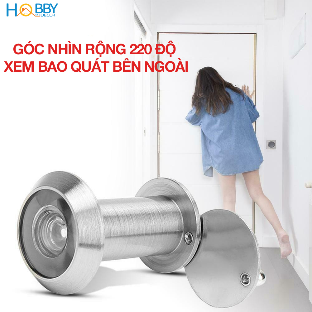 Mô tả Mắt thần gắn cửa phòng chống trộm đường kính 16mm HOBBY Home Decor MT1 - 3