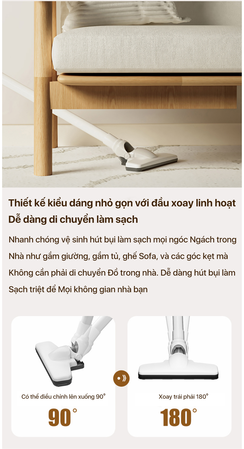 Máy hút bụi ZOLELE WV101