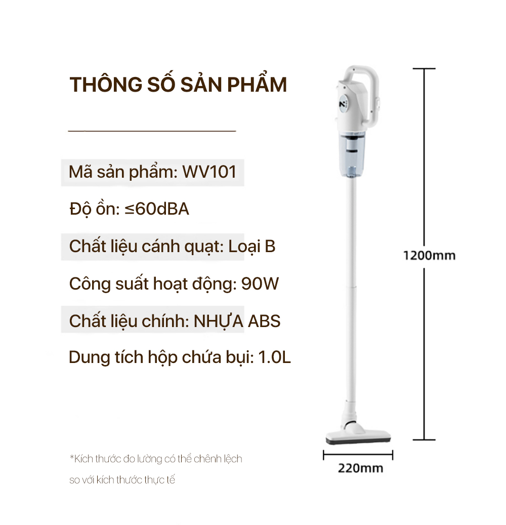 Máy hút bụi ZOLELE WV101