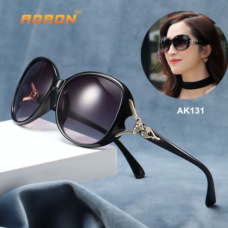Mô tả Kính Râm Nữ Thời Trang AORON Gọng PC Đàn Hồi Chạm Hồ Ly Sang Trọng Và Cuốn Hút, Tròng Kính Nữ Phân Cực Chống UV - 1